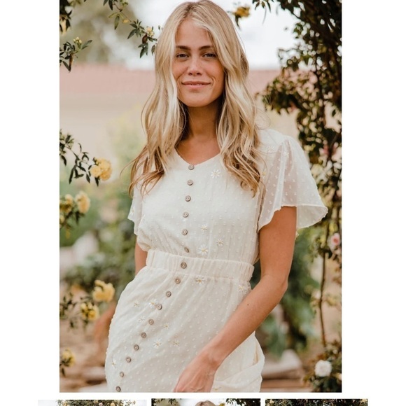 love olive co Dresses & Skirts - Timeless Beauty Dress-D. Laguna Yellow S